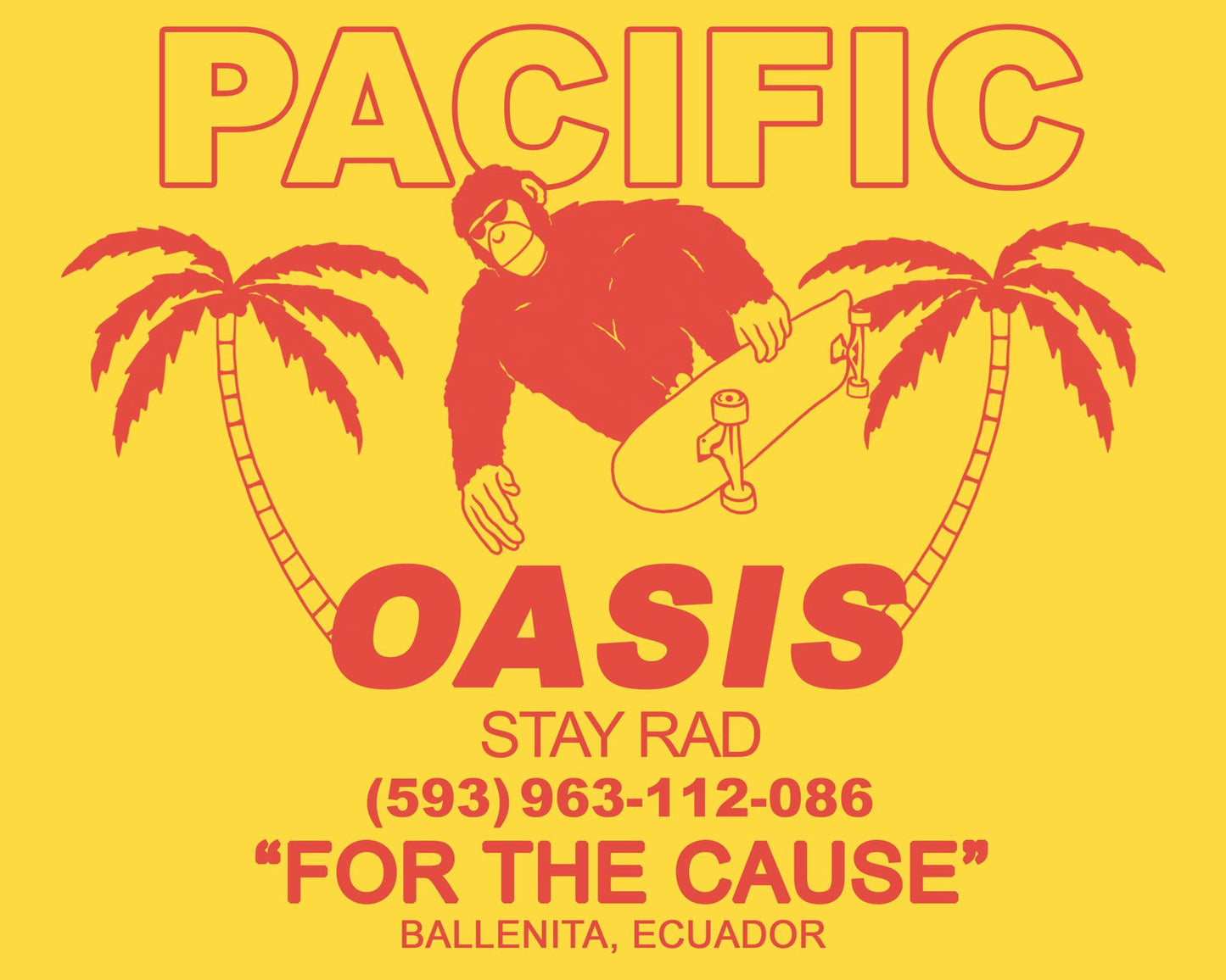 PACIFIC OASIS CLUB COLLECTION TEES