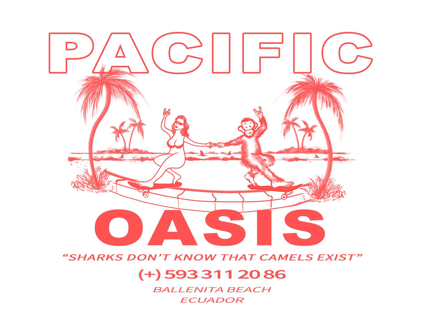 PACIFIC OASIS CLUB COLLECTION TEES